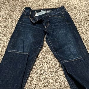 High rise American eagle jeans